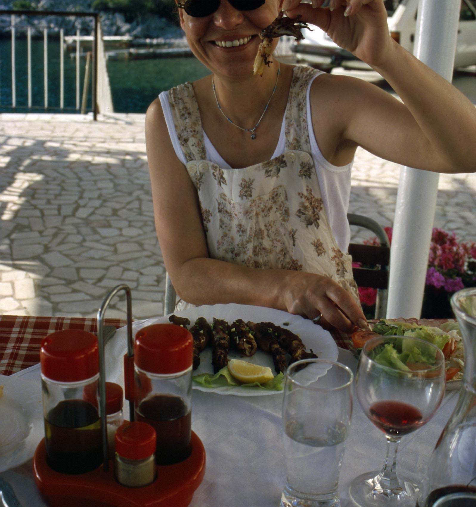 Hmmmmhhhh – lecker Tintenfisch.