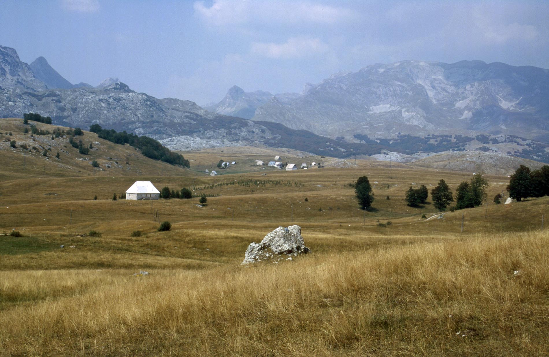 Hochflächen vor Zabljak.