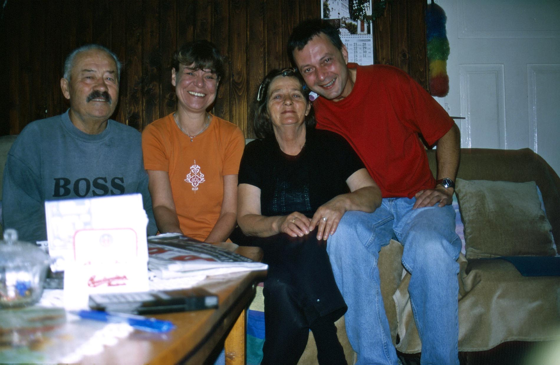 Dragan, Hanne, Stojka und Joe.