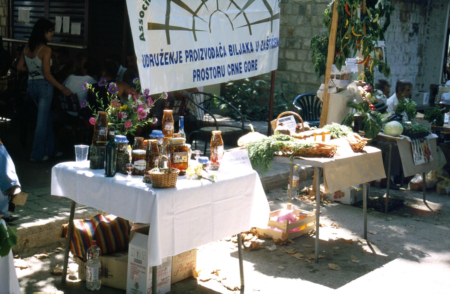 Marktstand in Virpazar.