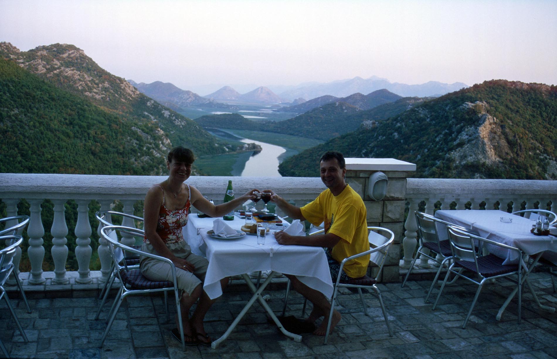 Abendessen im "Gazivoda".