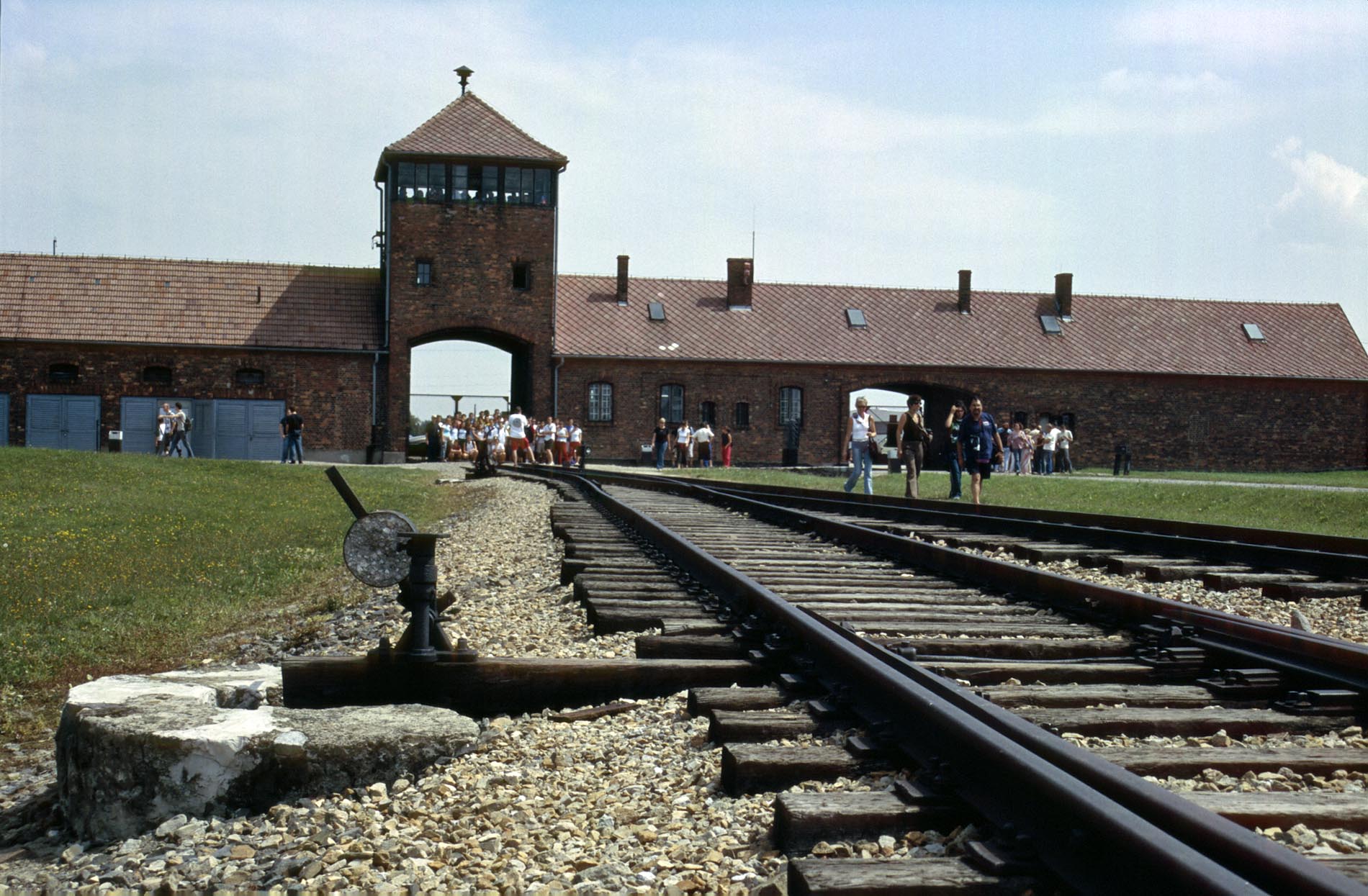 Auschwitz-Birkenau. Das Tor des Todes.