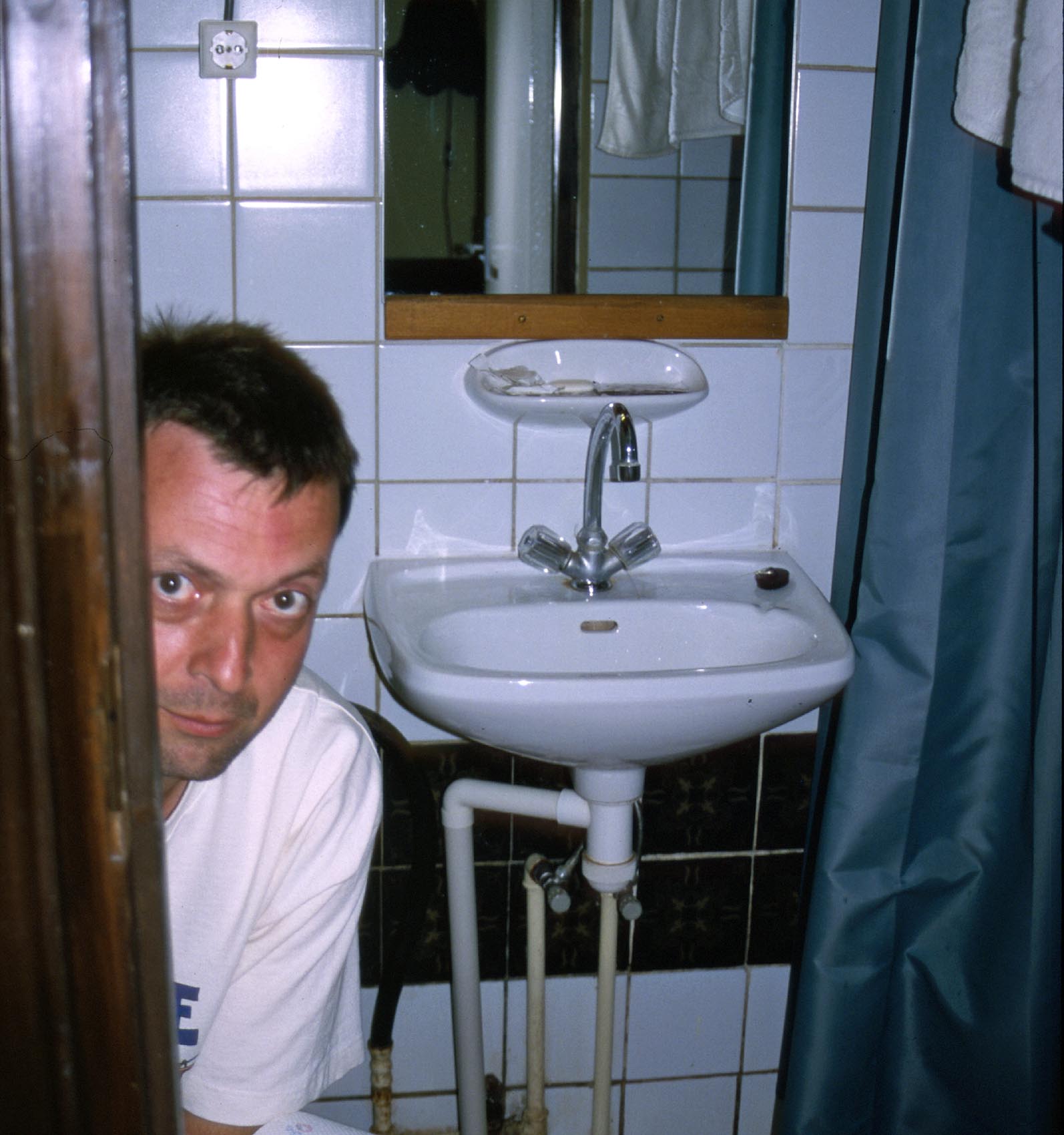 Was macht der Joe auf'm Klo?