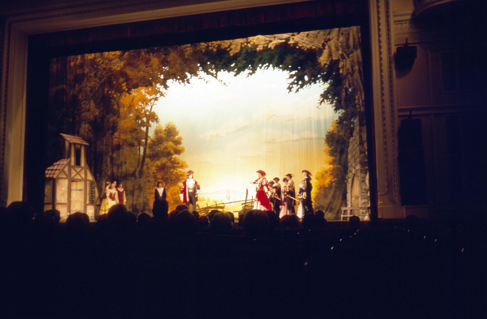 Im Theater: "Giselle" von Theophile Gautier.