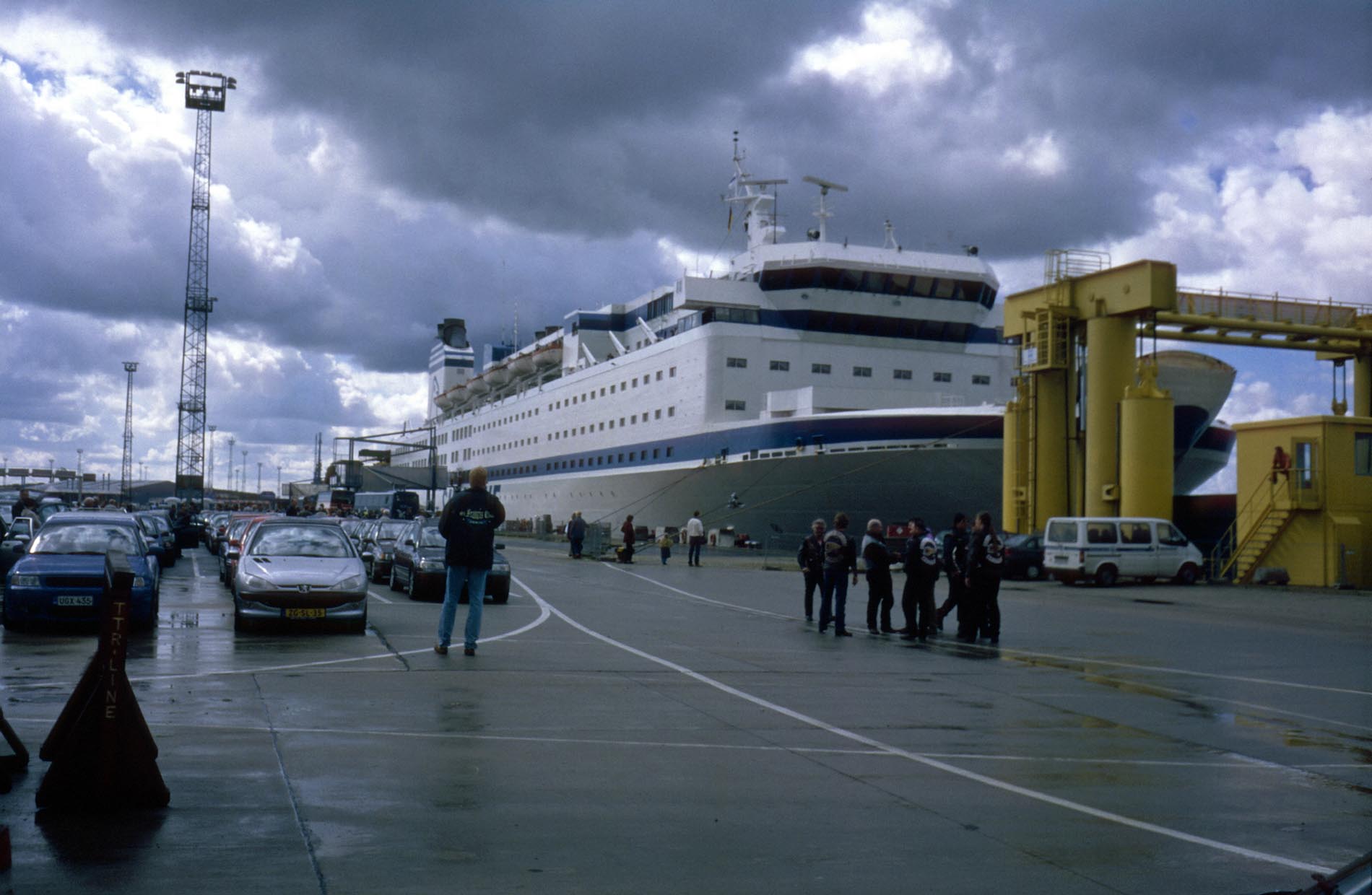 Die GTS Finnjet bringt uns nach Hause.