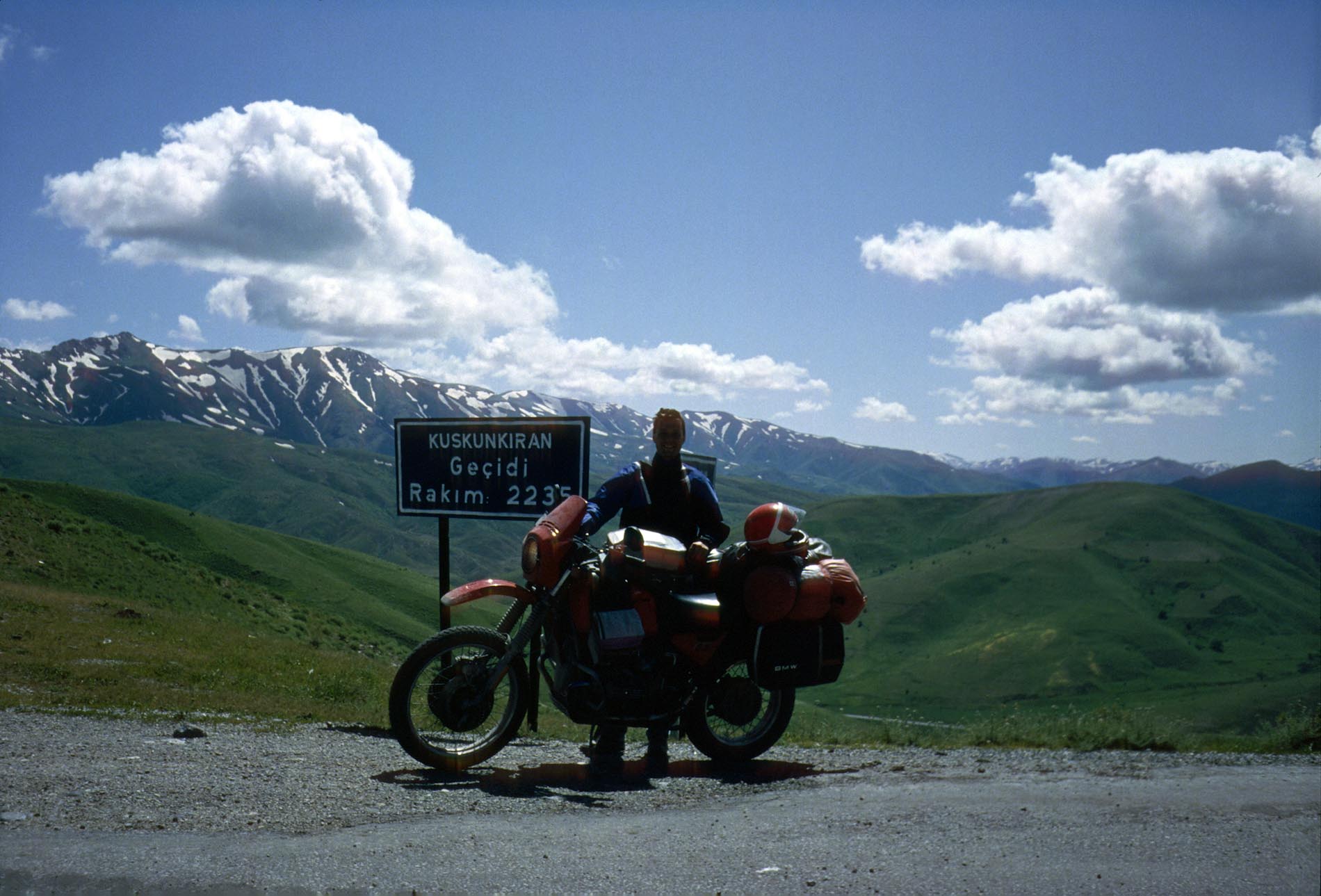 Auf dem Kuskun Kiran Pass.