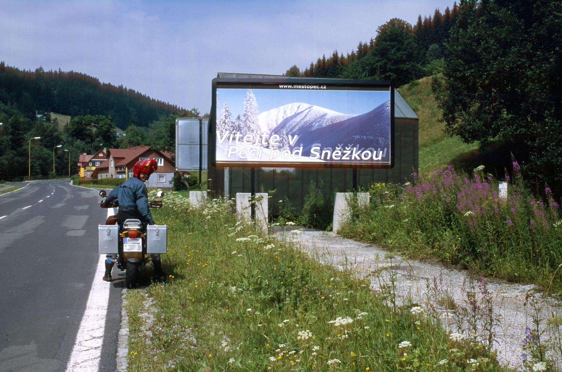 An der Schneekoppe.