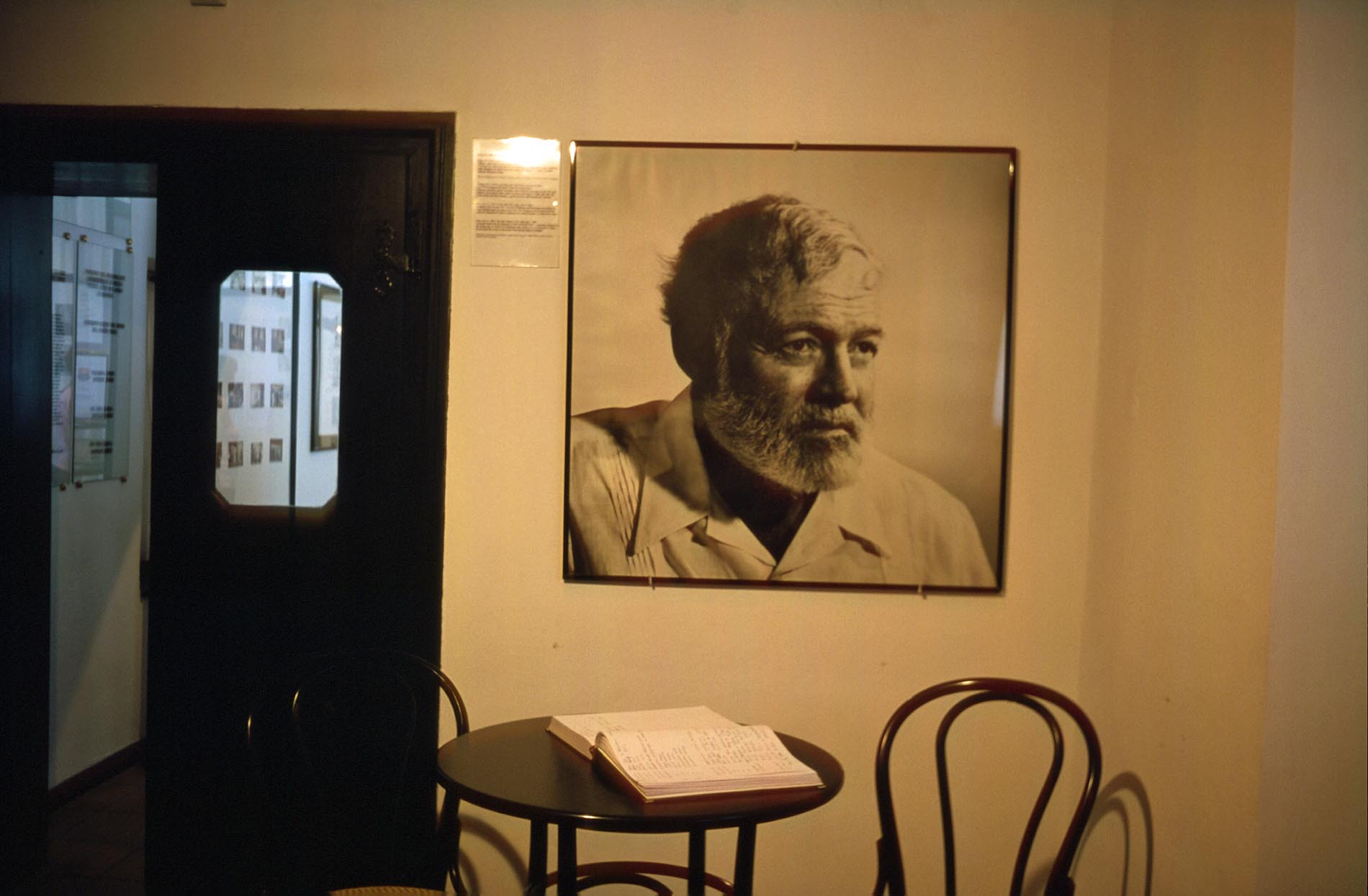 Erinnerung an Ernest Hemingway.