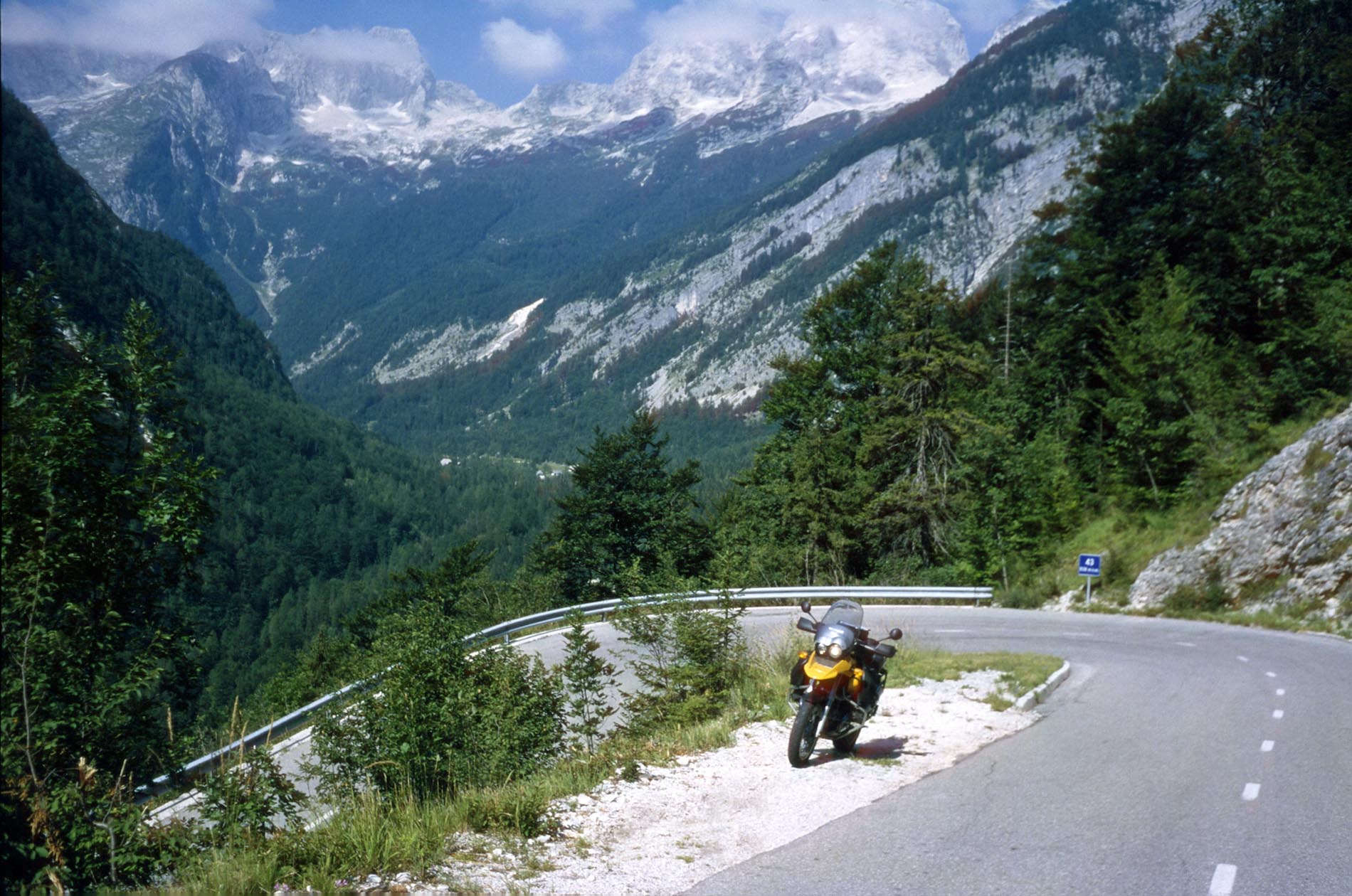 Am Vršič Pass.
